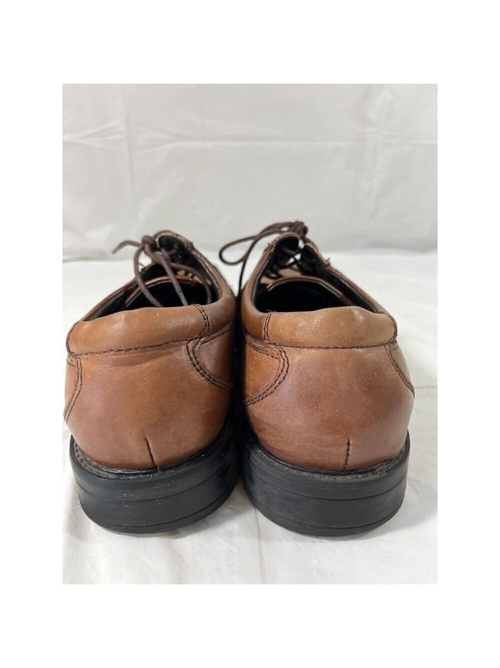 Dockers Mens Size 7.5 M Brown Leather Upper Bicycle Lace Up Oxfords Dress Shoes - Picture 10 of 12